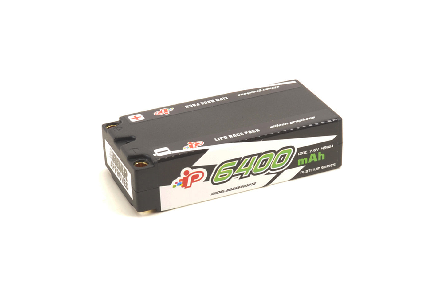 Bateria LIPO 2S Shorty Intellect Graphene 2022 6400mAh 7.6V 2S 120C HV LiPo (5mm, 220g)