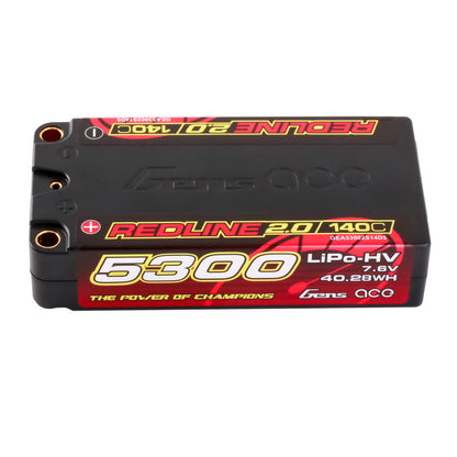 Bateria LIPO 2S GENS ACE Redline Shorty 5300mAh