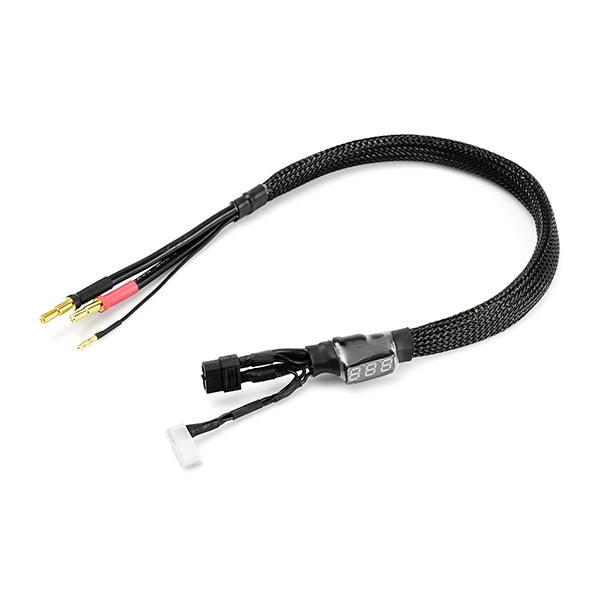 Cable para balanceo de carga 2S Muchmore Volt Meter. Conector de bala múltiple 4 y 5 mm .