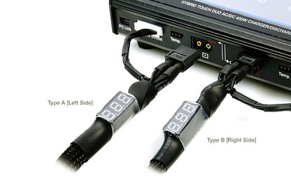 Cable para balanceo de carga 2S Muchmore Volt Meter. Conector de bala múltiple 4 y 5 mm .