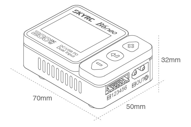 Cargador SkyRC Neo B6 200W
